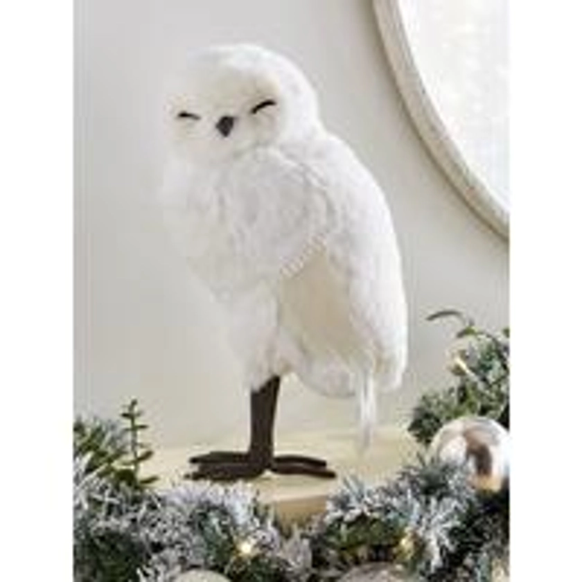 Very Home Snowy Owl Christmas Decoration