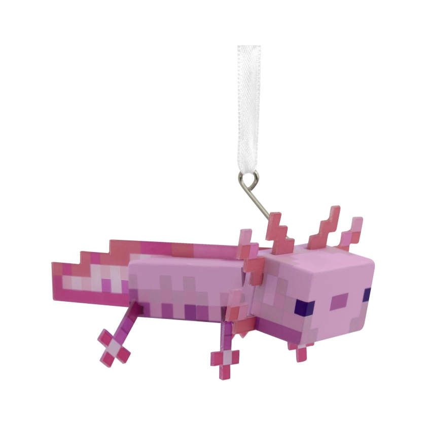 Hallmark Minecraft Axolotl Christmas Ornament, 0.08lbs - Walmart.com