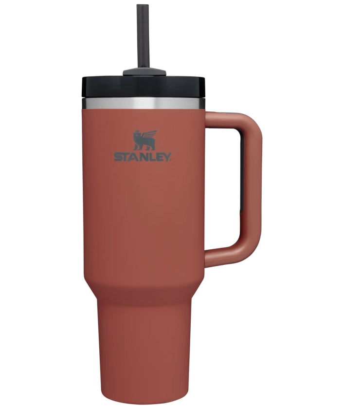 Stanley The Quencher H2.0 FlowState™ Tumbler (Soft Matte) | 40 OZ - Red Rust