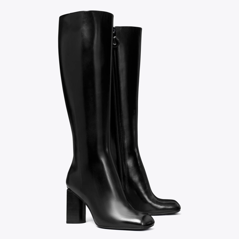 Twisted Knee-High Boot: Women's Designer Boots | Tory Burch