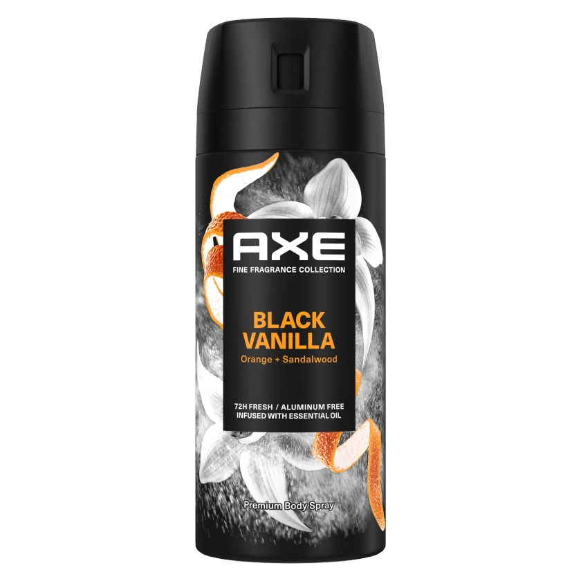 Black Vanilla Premium Deodorant Body Spray