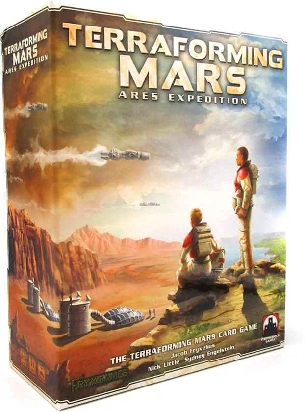 Stronghold Games Terraforming Mars Ares Expedition Card Game Collectors Edition ,1 to 4 players, Orange