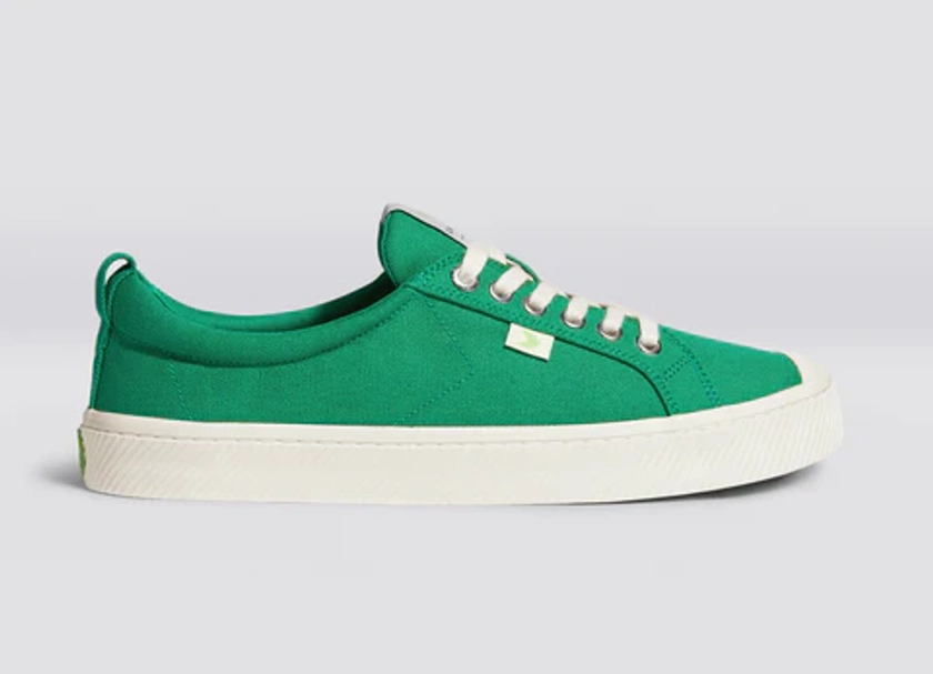 Green Canvas OCA Low - Cariuma