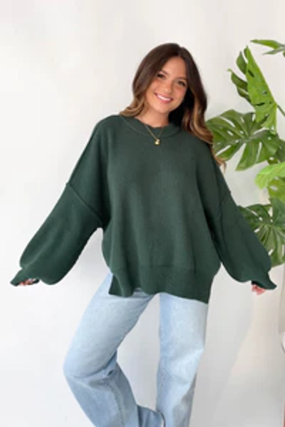 Martha Sweater in Green