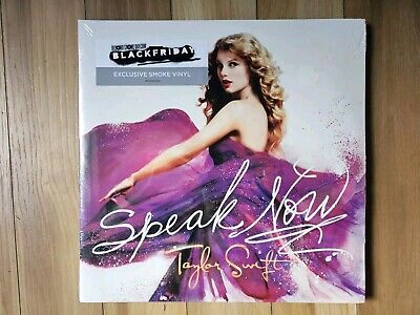 TAYLOR SWIFT / SPEAK NOW*SMOKE VINYL,NUMBERED,RECORD STORE DAY-BRAND NEW SEALED | eBay