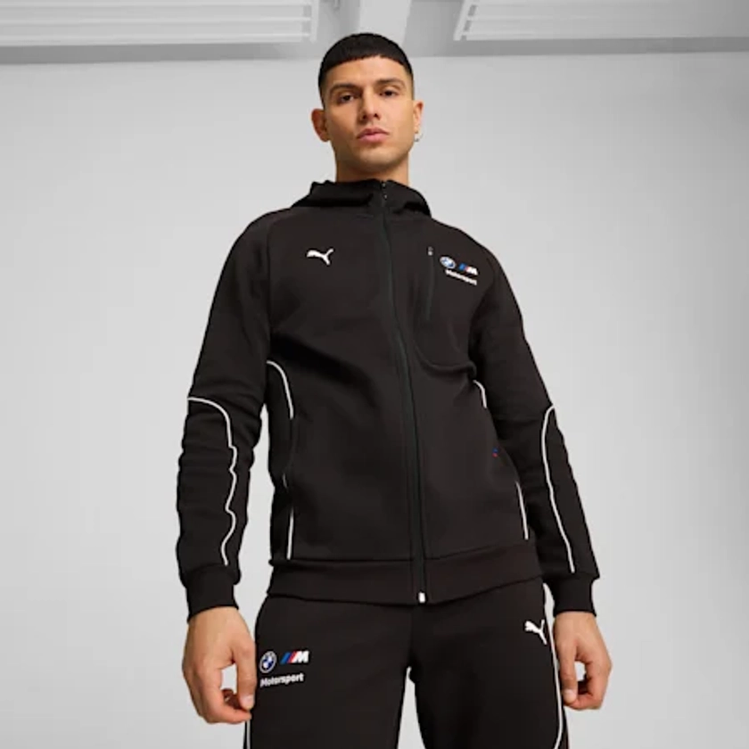 Veste de survêtement à capuche BMW M Motorsport Homme | black | PUMA