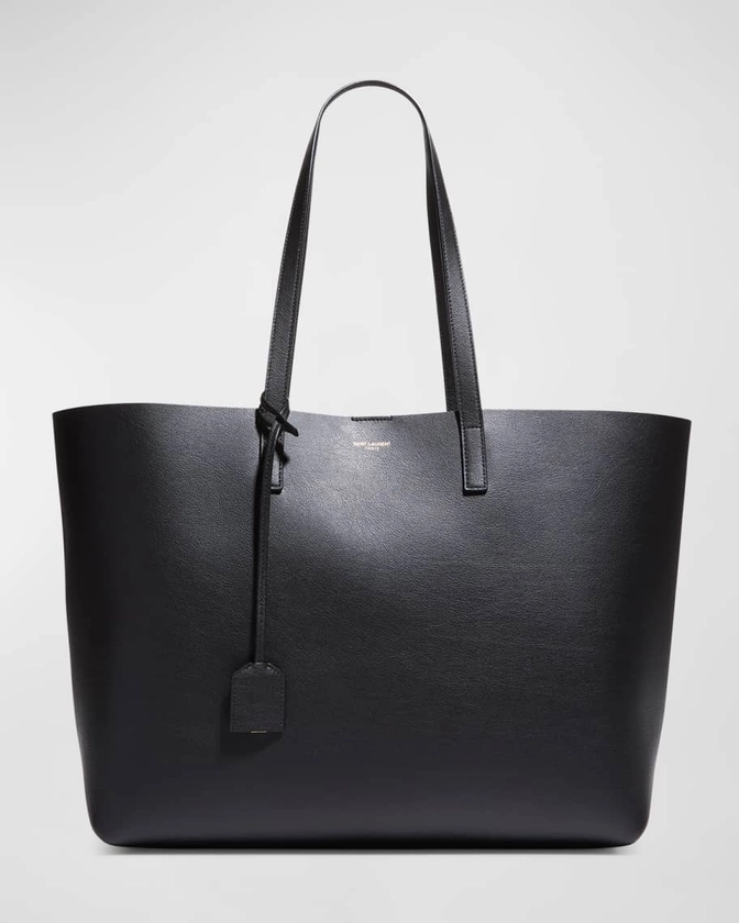 East West Calfskin Shopping Tote Bag