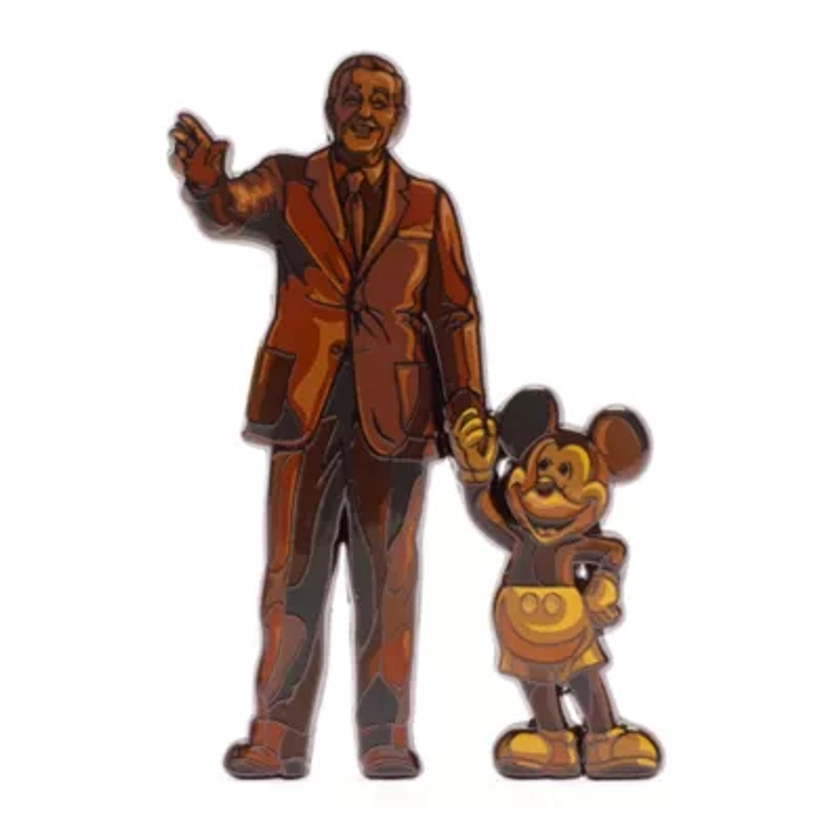 Pin's FiGPiN Statue "Partners" de Walt Disney et Mickey Mouse en édition limitée | Disney Store