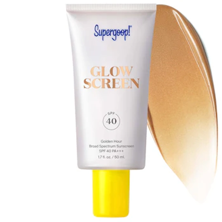 Glowscreen Sunscreen SPF 40 PA+++ with Hyaluronic Acid + Niacinamide - Supergoop! | Sephora