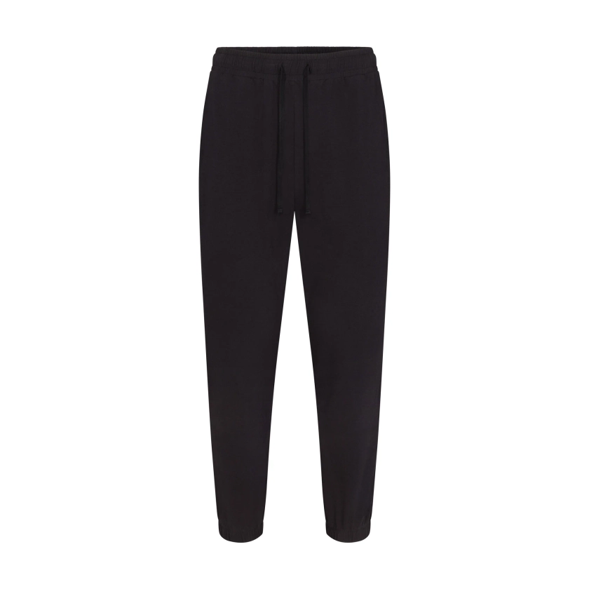 JERSEY LOUNGE MENS JOGGER | OBSIDIAN