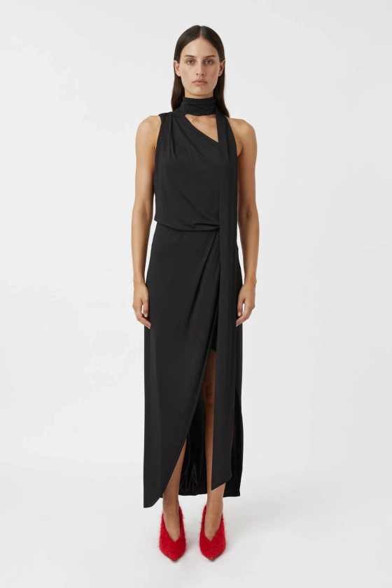 Marino Maxi Dress in Black - CAMILLA AND MARC® C&M