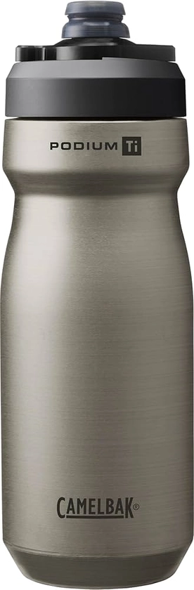 CAMELBAK Podium vacuüm geïsoleerde titanium 530ml sport fietsen waterfles - ultra lichtgewicht 240g - lekvrij ontwerp : Amazon.nl: Sport & outdoor