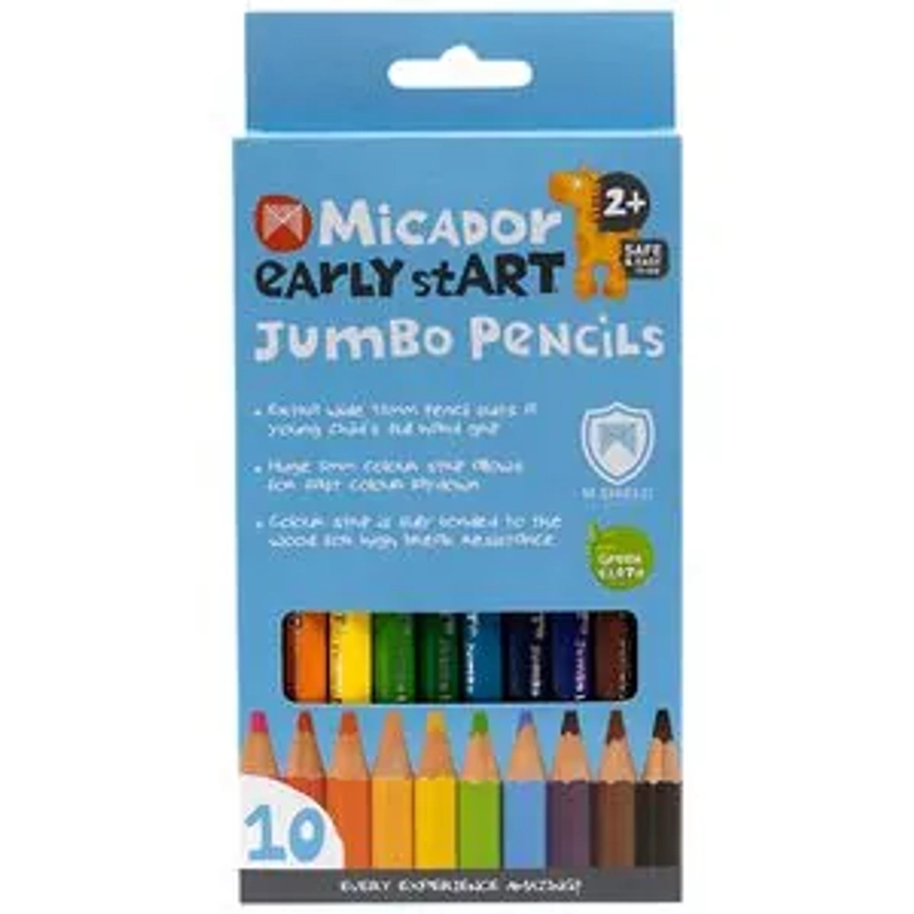 Micador early stART Jumbo Pencils 10 Pack