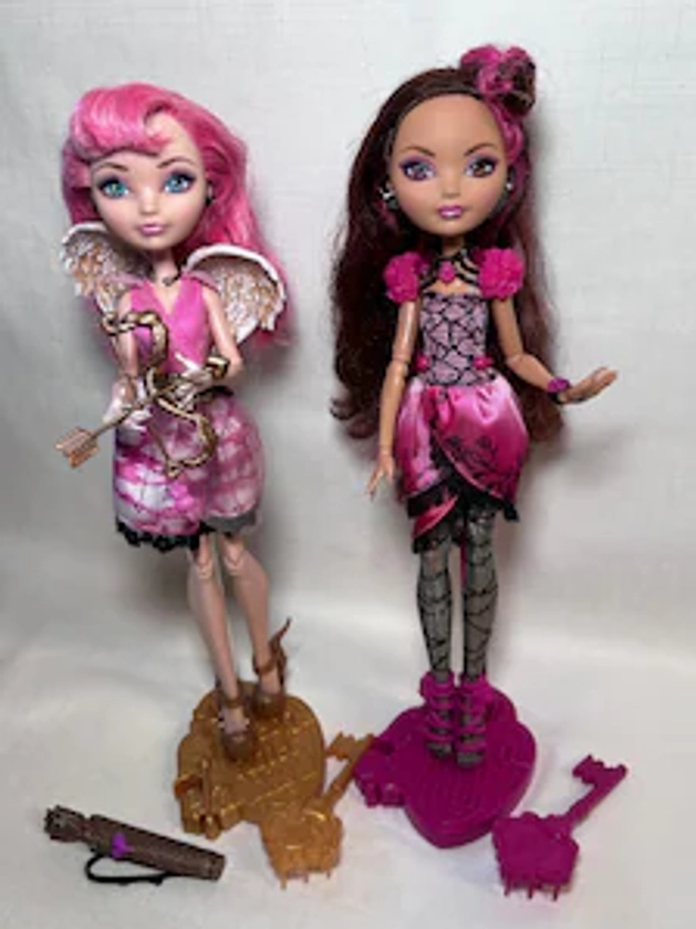 EAH Ever After High Dolls-Cupido, Briar Beauty, Original Mattel collectible dolls,Monster High clothes and accessories, Limited Edition-OOAK