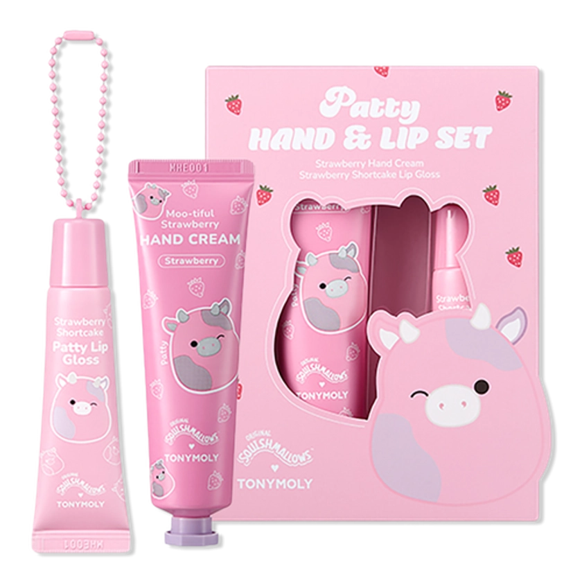 Squishmallows Patty's Hand and Lip Set