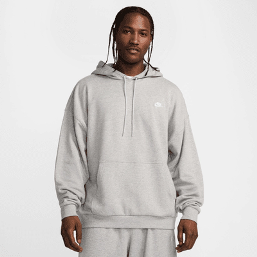 Nike Club Fleece Men's Oversized French Terry Pullover Hoodie