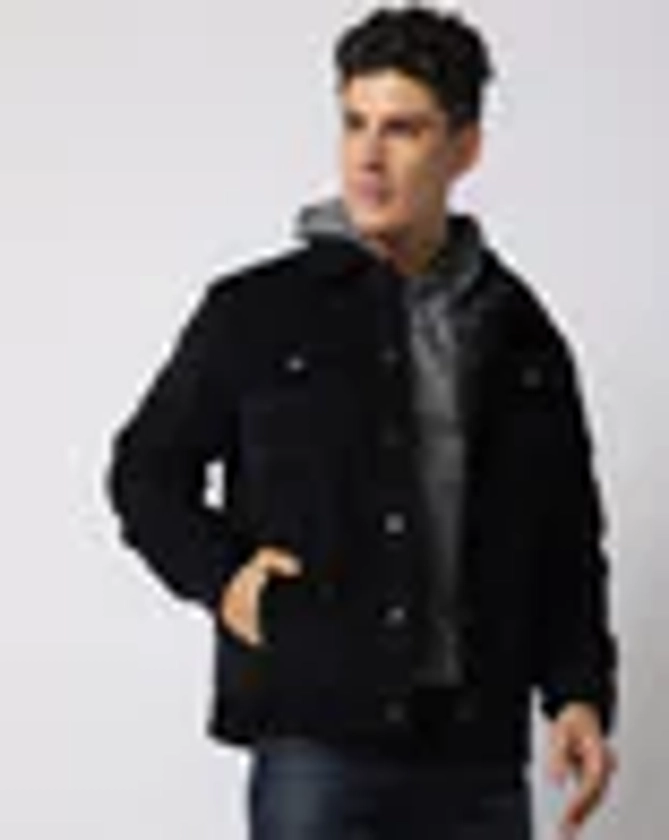 Buy Navy Blue Jackets & Coats for Men by LEE COOPER Online | Ajio.com