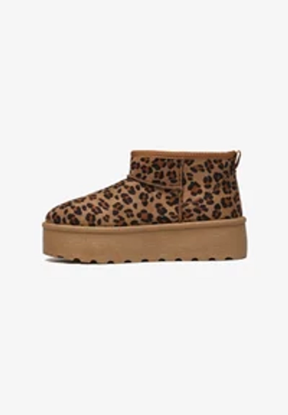 Bottes de neige - leopard