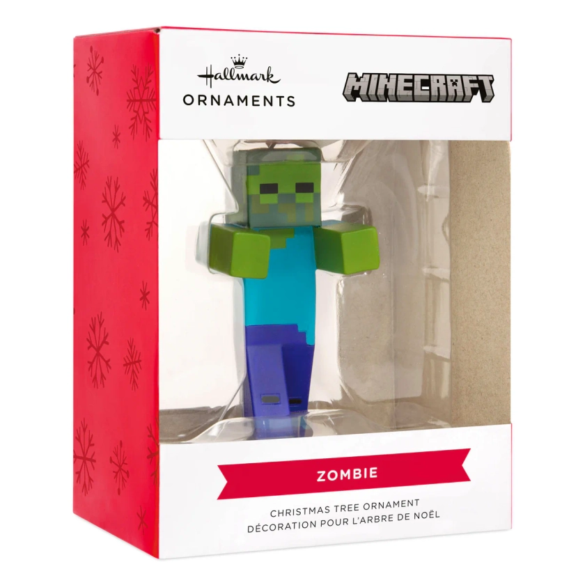 Minecraft Hallmark Zombie Figure Ornament