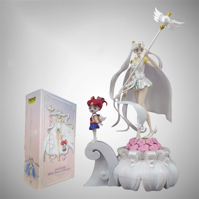 Anime Sailor Moon Tsukino Usagi ChibiChibi Figure Collection Model Doll Toy Gift | eBay