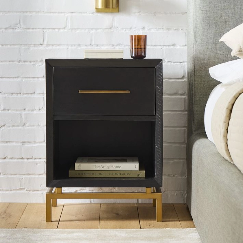 Alexa Burnished Nightstand (20")