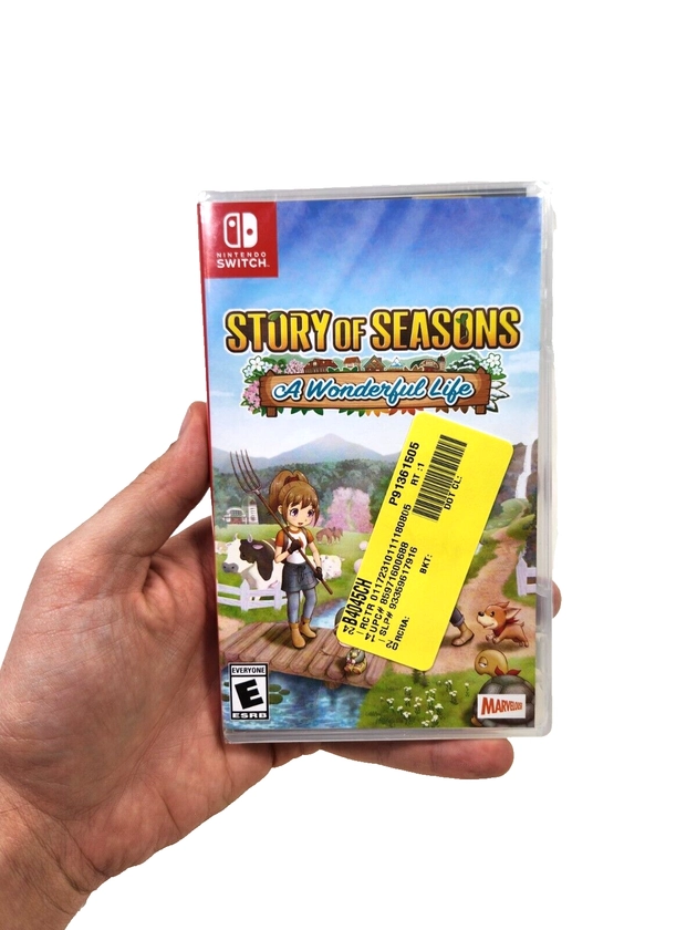 Story of Seasons: A Wonderful Life (Nintendo Switch, 2023) Brand New Sealed