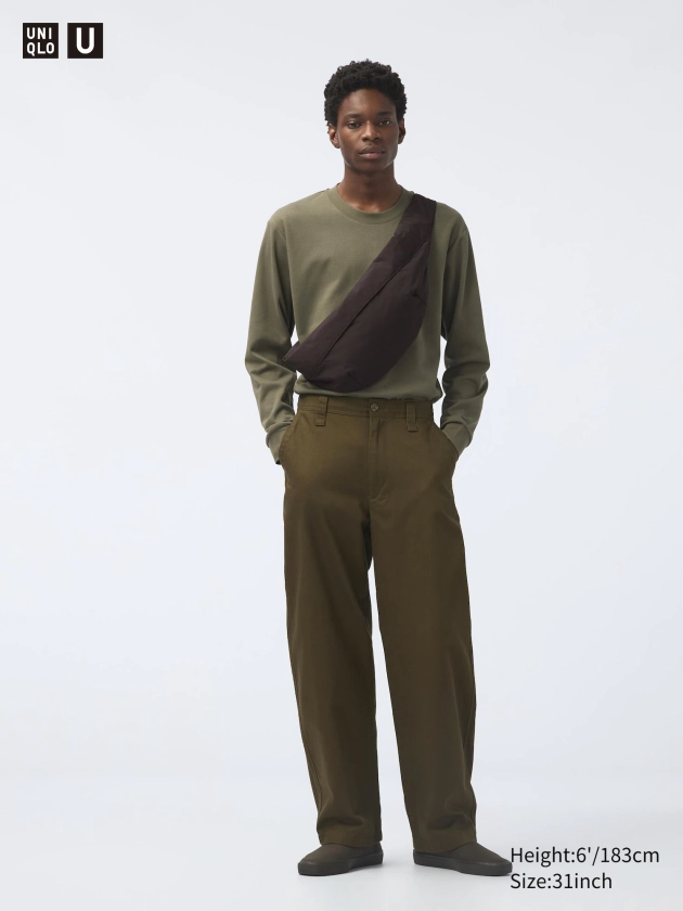 Wide Chino Trousers