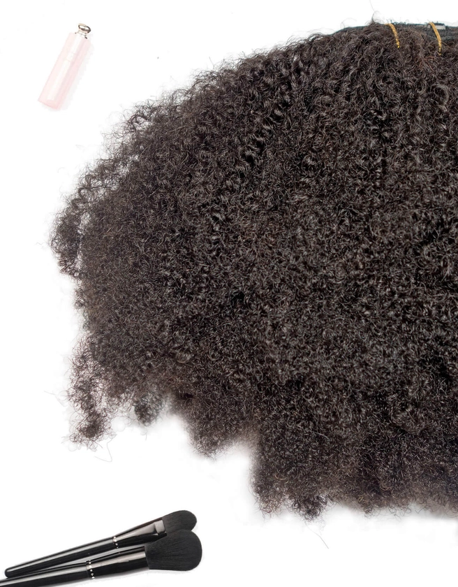 Afro Kinky Coily Clip In Hair Extensions | 4b-4c Natural Hair : BetterLength
