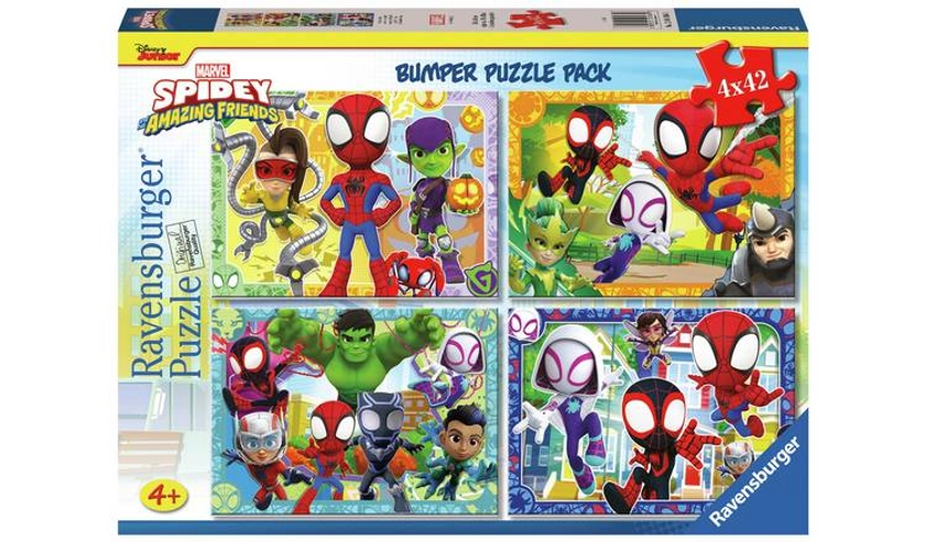 Ravensburger Spidey Amazing Friends 4x42 Piece Puzzle