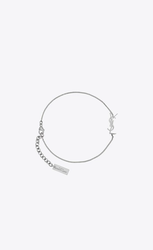 OPYUM bracelet à charm en métal | Saint Laurent | YSL
