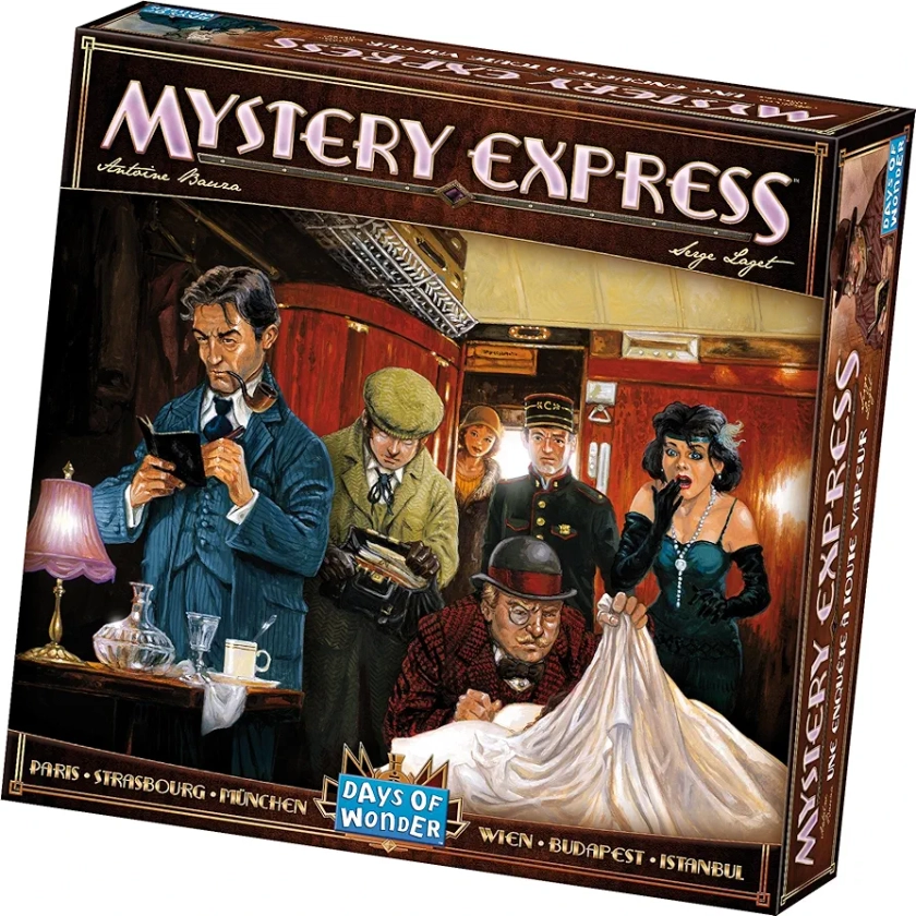 Asmodee - Mystery Express - my01 - Jeux de société