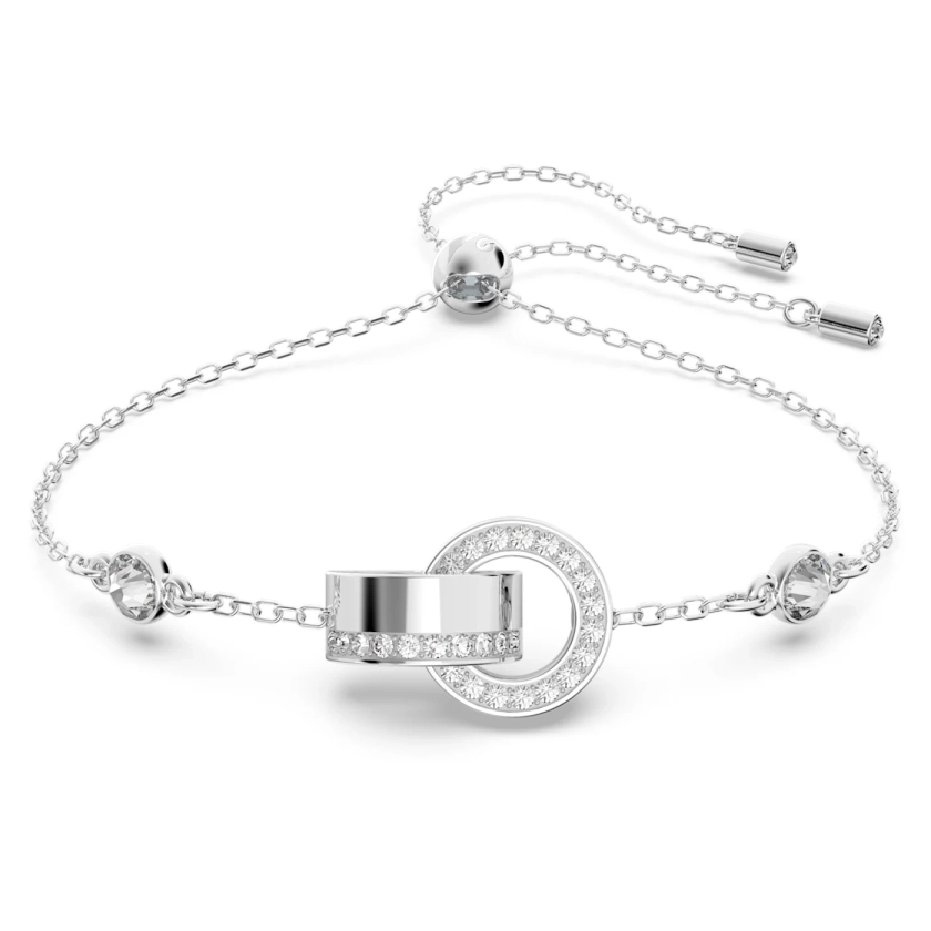 Swarovski Hollow bracelet Interlocking loop