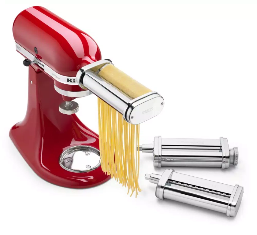 PASTA CUTTERS AND ROLLER 3-PIECE SET