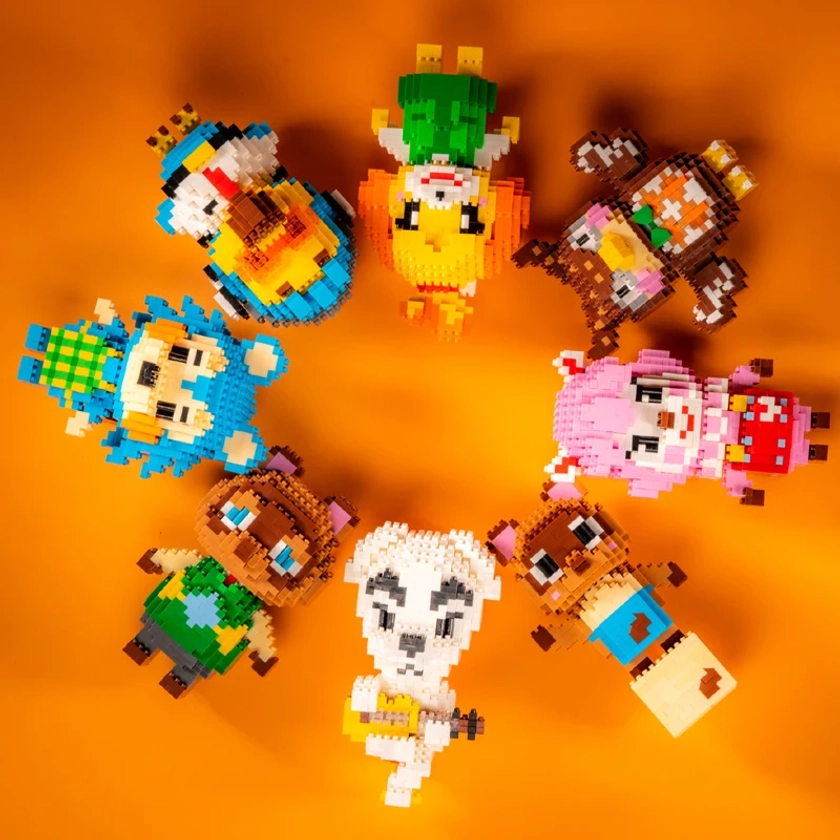 Blocs de construction animal Crossing, 28 sortes d'animaux, modèle Raymond, blocs de construction Anime, jouets pour enfants, cadeaux, nouveauté - AliExpress