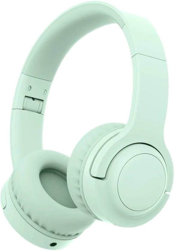 MERLIN- Casque Audio, Vert Amande