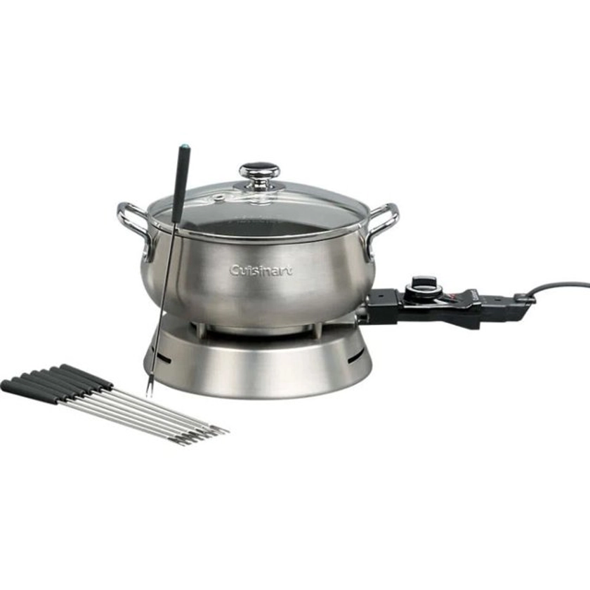 Panela Elétrica com Acessórios para Fondue Cuisinart CFO-50CB - 127v | Space Eletro