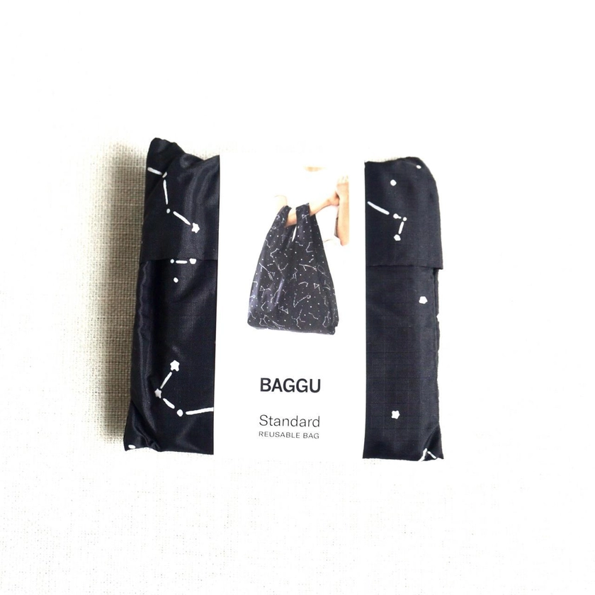 Baggu Standard Stars Constellation Black Space... - Depop