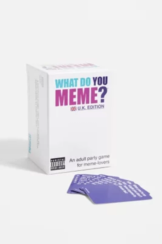 Jeu de carte What Do You Meme: UK Edition