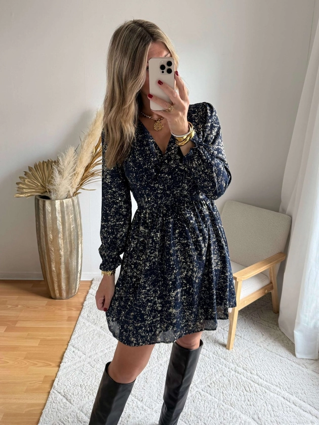 Robe courte marine - Romy