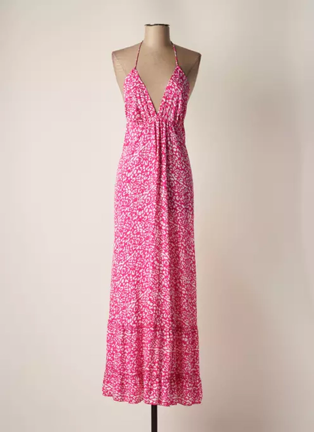 Goa Robes Longues Femme de couleur rose 2211143-rose00 - Modz