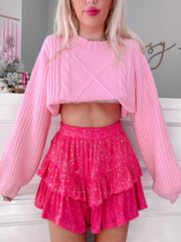 Serena Sequin Skirt