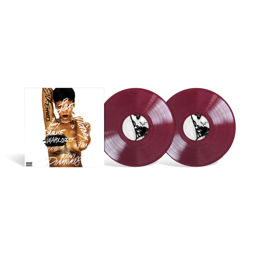 Rihanna - Unapologetic - Double vinyle fruit punch opaque - VinylCollector Official FR