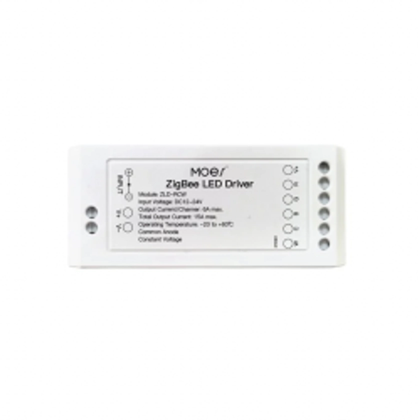 MOES - Contrôleur LED RGB+C+W Zigbee Tuya