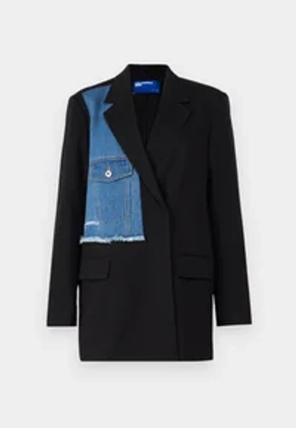 Blazer - black/washed blue