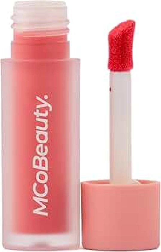 MCoBeauty Dream Liquid Dewy Blush, Cool Pink, Radiant Flush for Fresh, Glowing Cheeks, Vegan, Cruelty Free Cosmetics