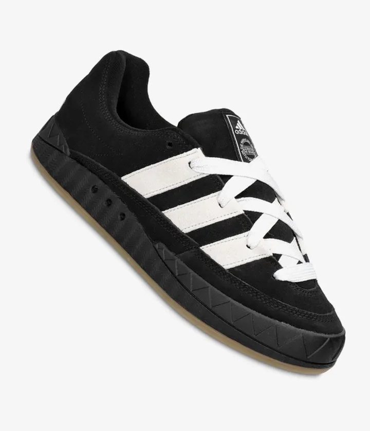 Acheter adidas Skateboarding Adimatic Chaussure (black white gum) online | skatedeluxe