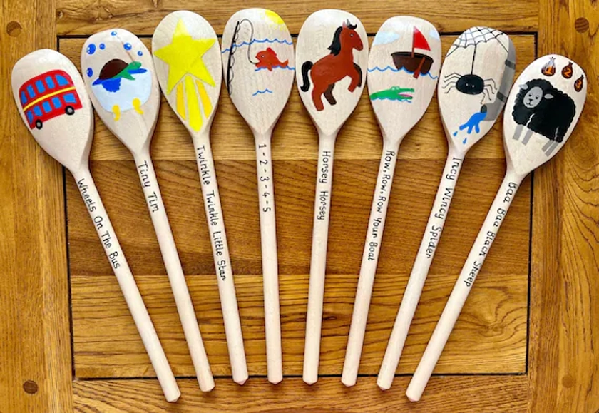 Nursery Rhyme Spoons