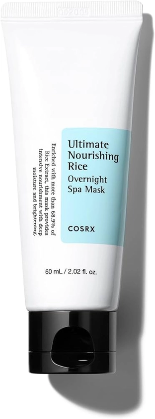 COSRX Gesichtsmaske Ultimate Nourishing Rice Overnight Spa Mask | Feuchtigkeitscreme mit 68% Reis-Extrakt und 2% Niacinamid | für alle Hauttypen | Vegan, tierversuchsfrei | Korean Skincare : Amazon.de: Kosmetik