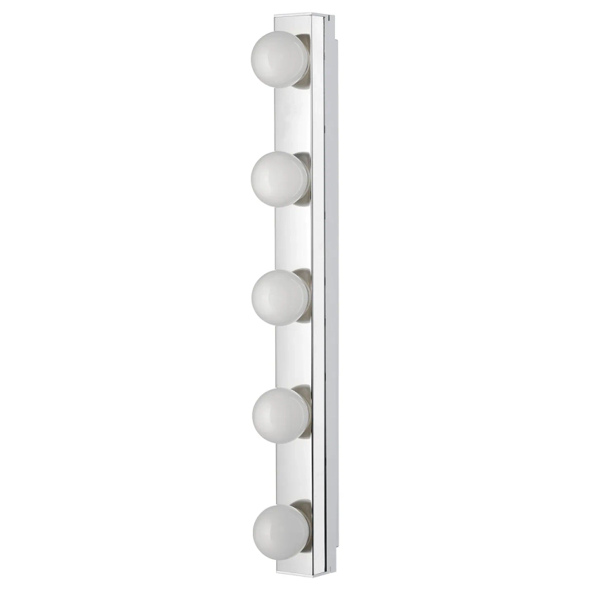 LEDSJÖ applique à LED, acier inoxydable - IKEA