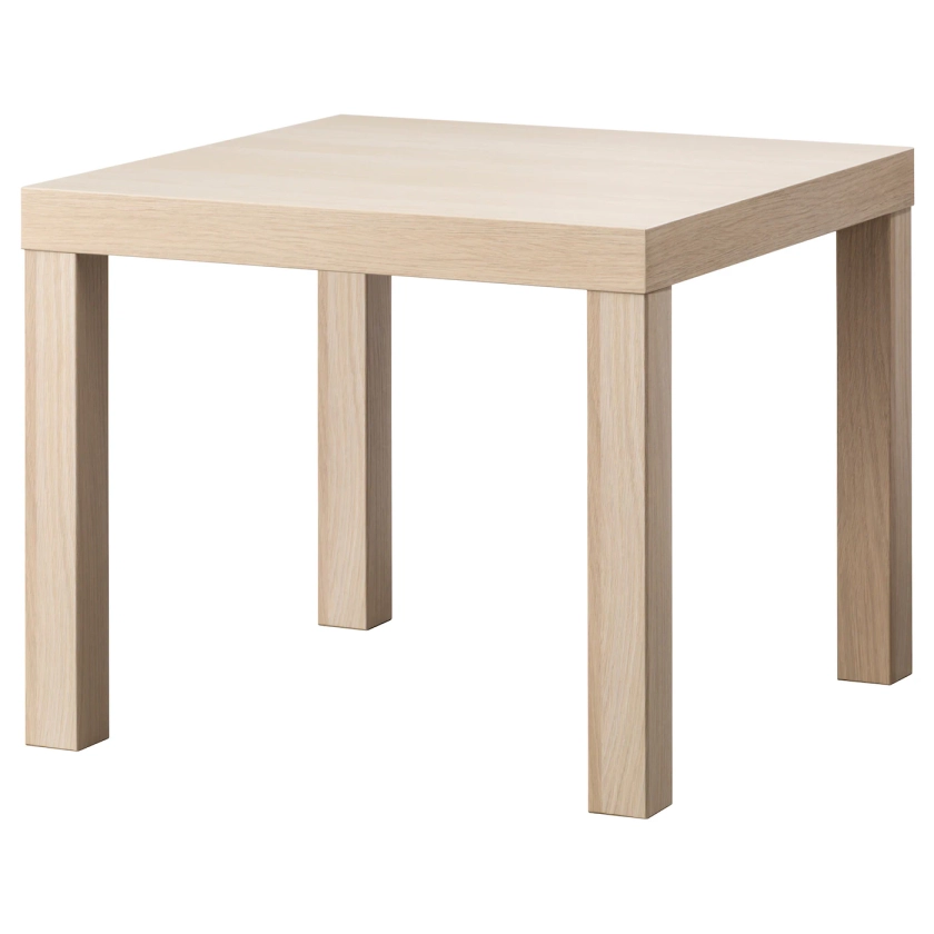 LACK Table d'appoint, effet chêne blanchi, 55x55 cm - IKEA